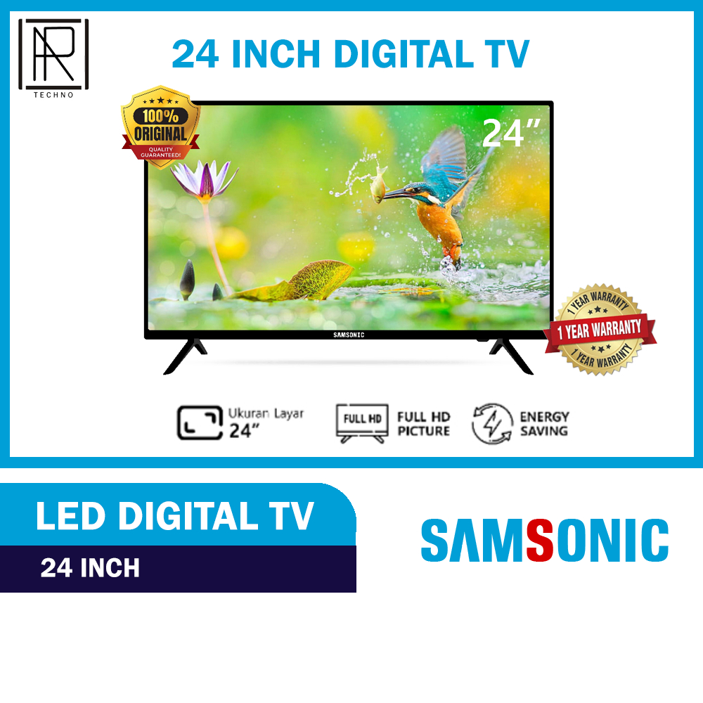 Jual HD TV LED 24 Inch Digital LED TV - HD TV - HDMI TV DIGITAL ...