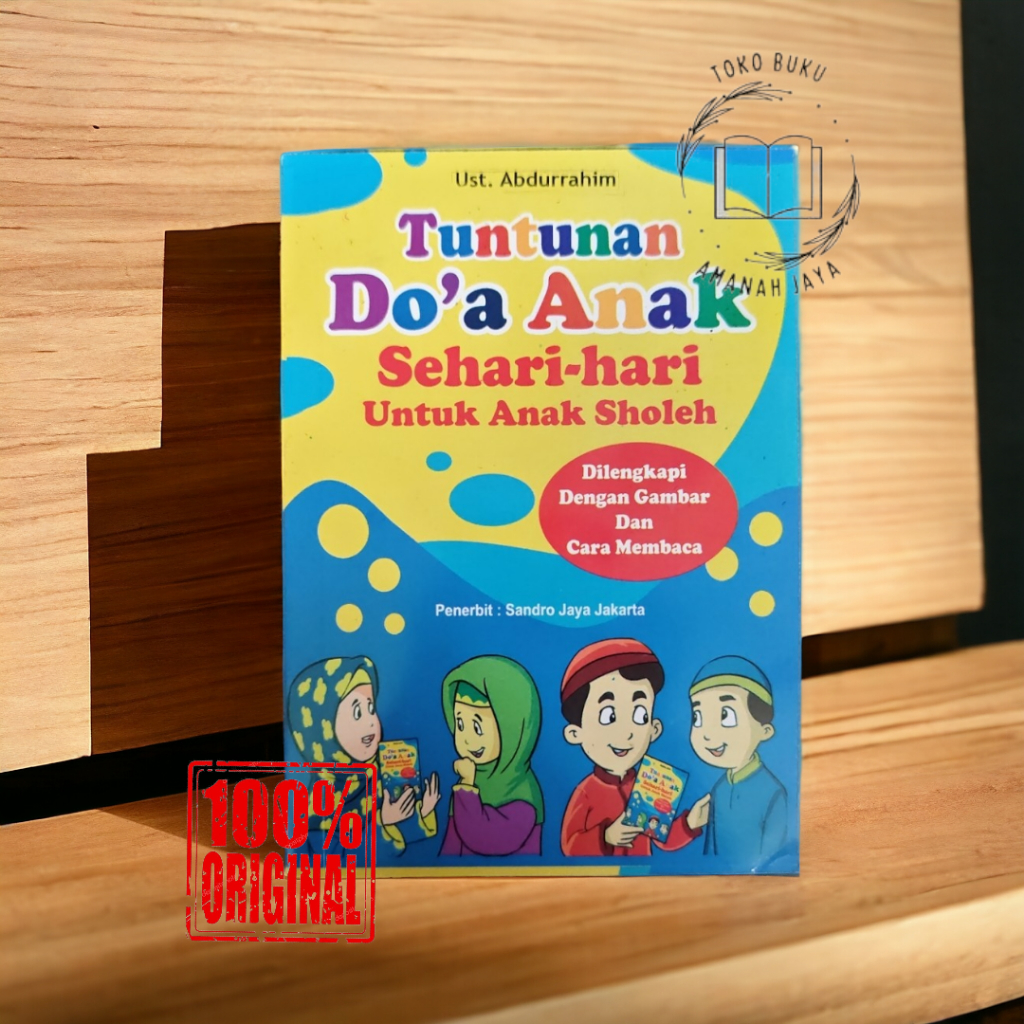 Jual Buku Tuntunan Doa Anak Sehari Hari Untuk Anak Sholeh Shopee
