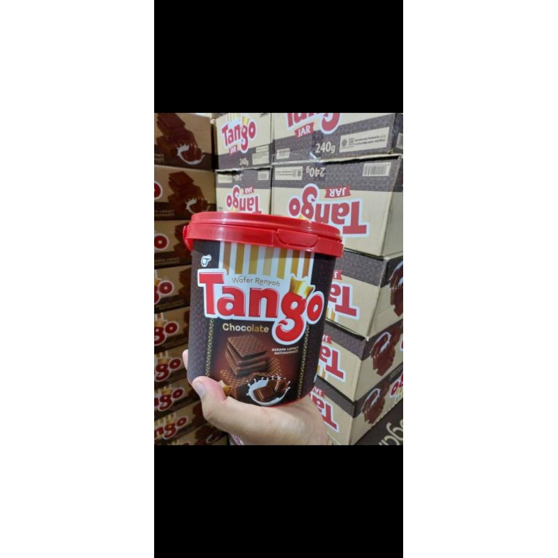 Jual Wafer Tango Jar 240gr Shopee Indonesia