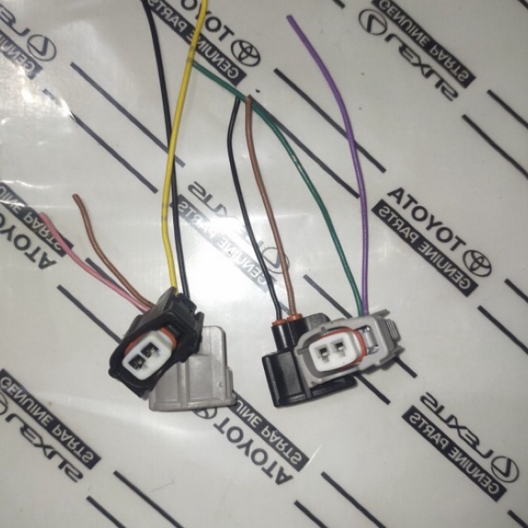 Jual EOD Socket Soket injector Injeksi Yaris vios limo gen 1 2 3 harga ...