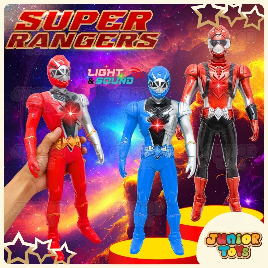 Jual Robot Power Rangers Bunyi Suara Lampu Mainan Anak Laki Robotan ...