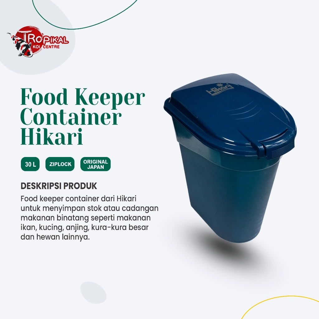 Jual TKC HIKARI FOOD KEEPER CONTAINER - TROPIKAL KOI | Shopee Indonesia