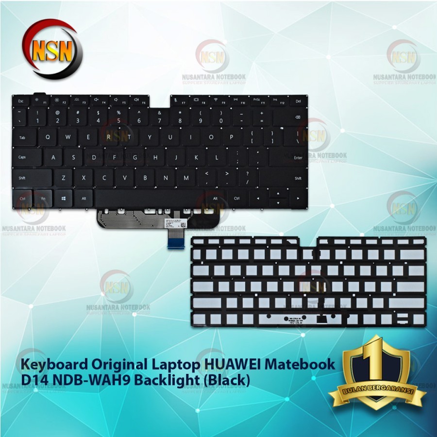 Jual Keyboard Original Laptop for Huawei MATEBOOK D14 NbB-WAH9 ...