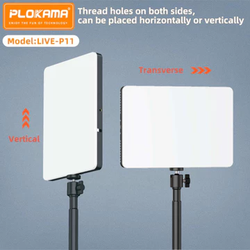 PLOKAMA P11 Lampu Foto Produk Studio Fotografi Palaroid Tripod Ringlight Besar Lighting