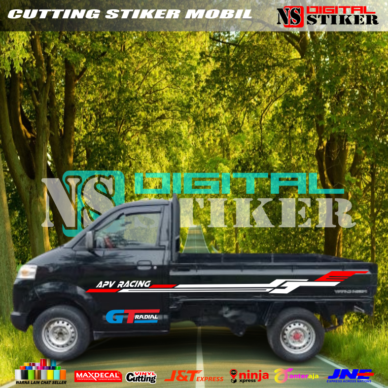 Jual Stiker Cutting Mobil Pickup Apv Stiker APV SPORT Stiker Pick Up ...