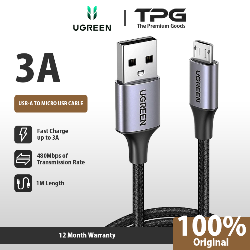 Jual Ugreen Kabel Data Micro Usb Fast Charging Samsung Xiaomi Charger