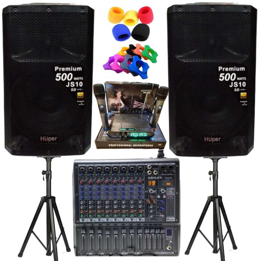 Jual Paket Soundsystem Outdoor Indoor Huper JS10 Profesional | Shopee ...