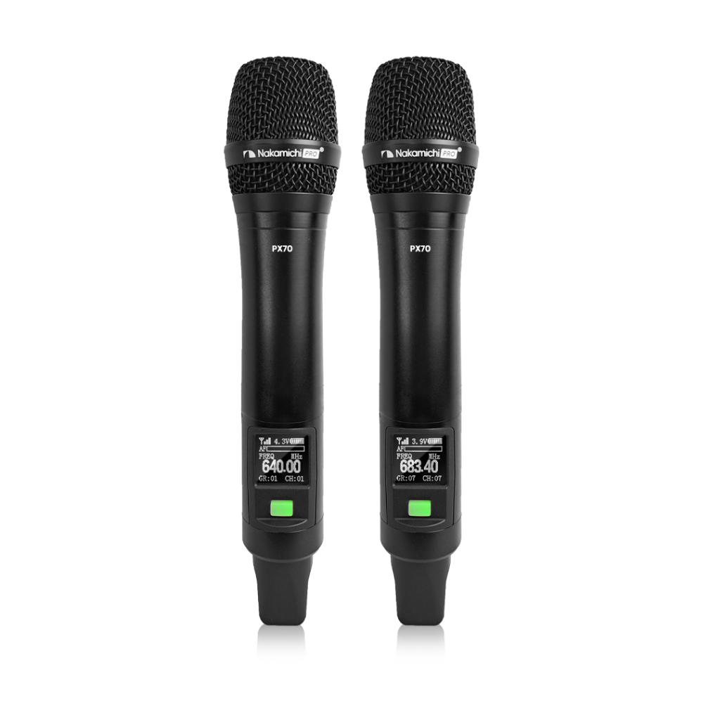 Jual Nakamichi PX70 Pro Profesional Wireless Microphone PX70Pro PX 70 ...