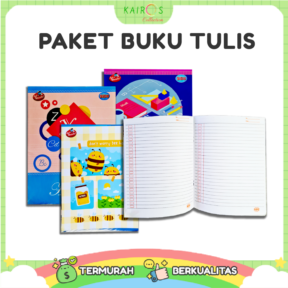 Jual Buku Tulis Anak 1 Paket Sinar Dunia Perlengkapan Sekolah Buku