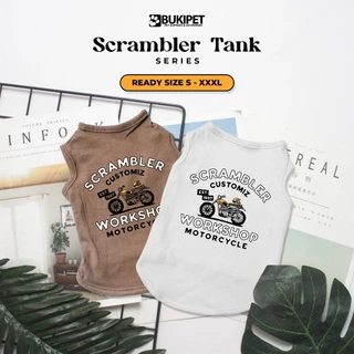 Baju Kucing Anjing Lucu Cowok Cewek Murah - Bukipet Scrambler Tank Series