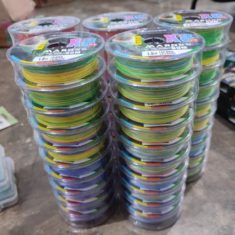 Jual PE D POWER MABOSS X8 50M | Shopee Indonesia