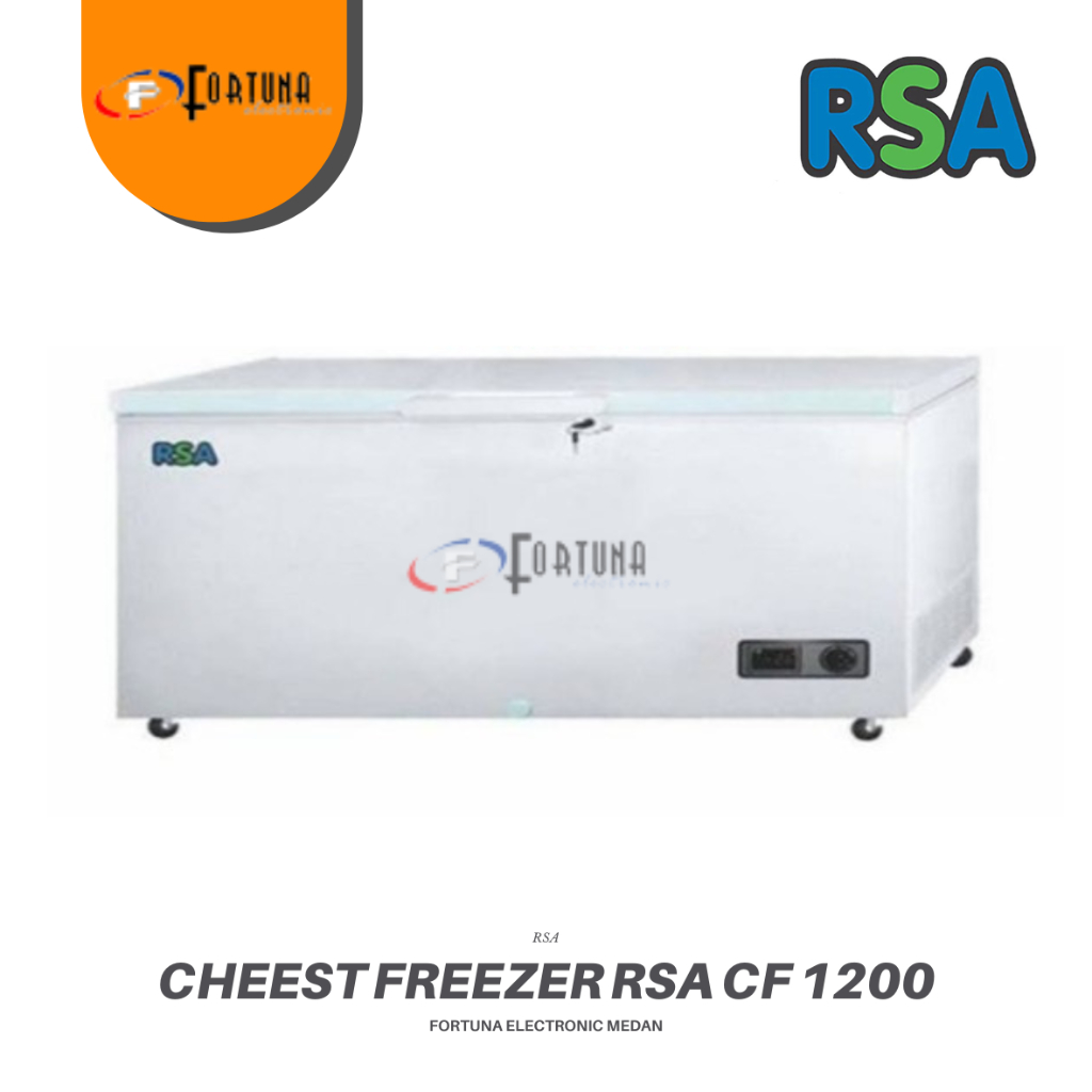 Jual CHEEST FREEZER RSA CF1200 / CF 1200 NEW TYPE 1050 LITER MEDAN ...