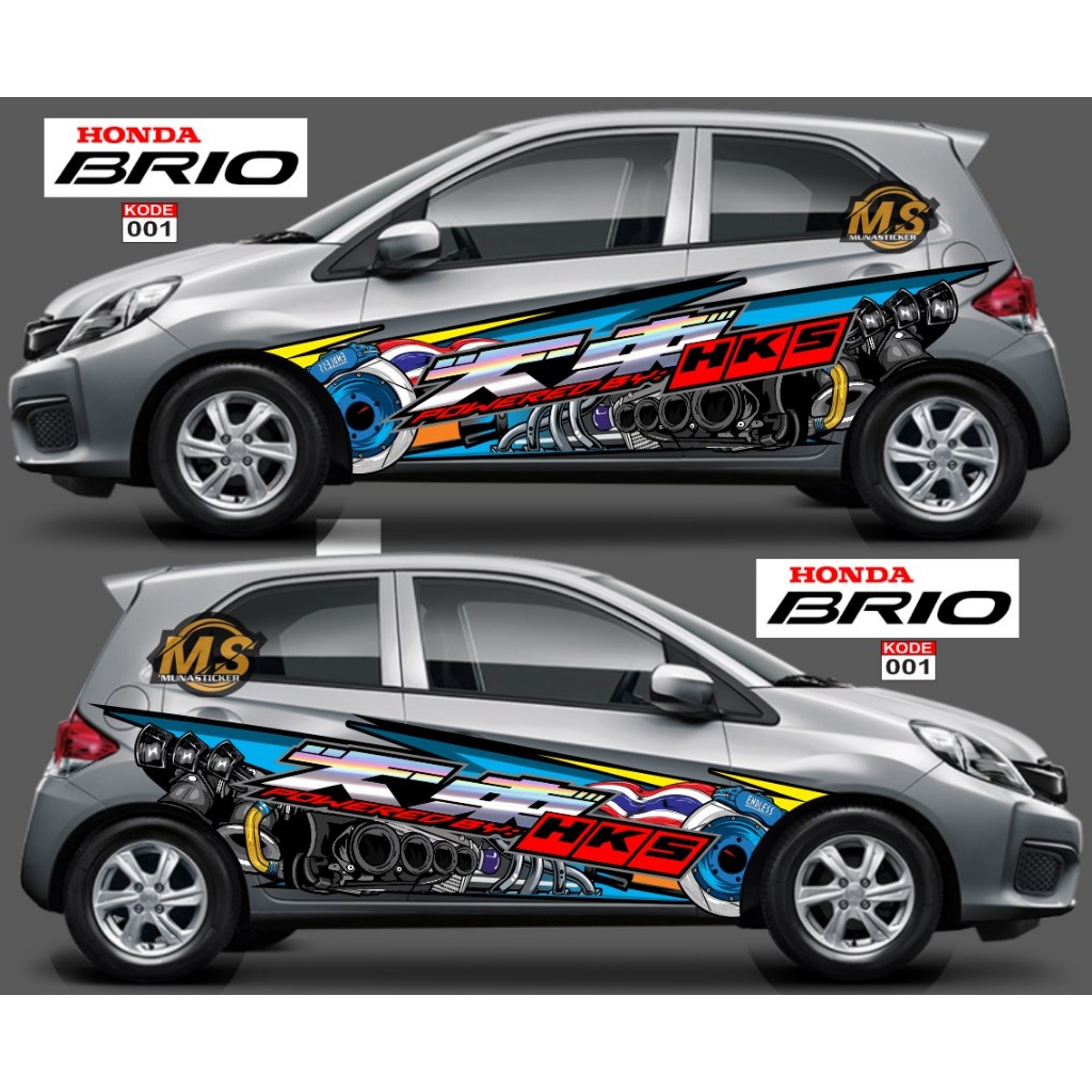 Jual STRIPING RACING SPORT STIKER MOBIL AYLA AGYA CALYA AVANZA DAIHATSU ...