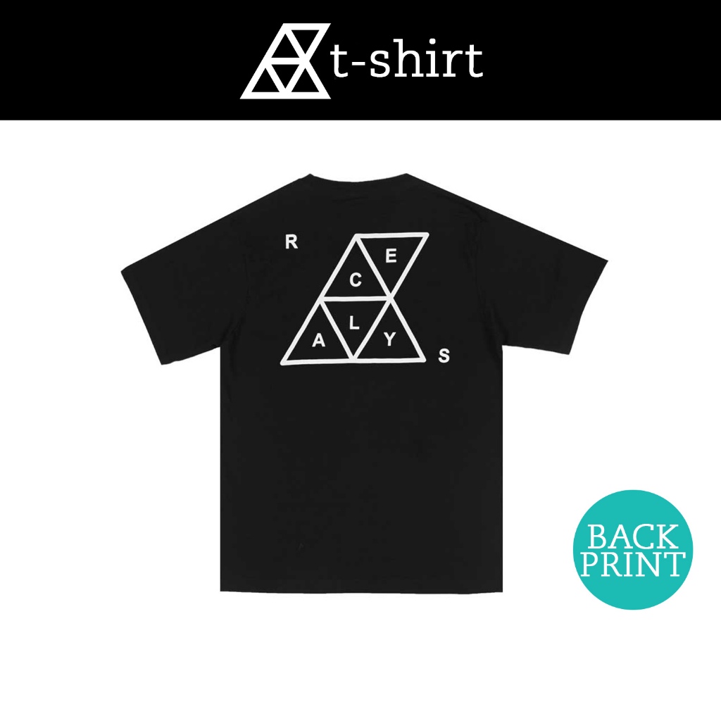 Reclays Tshirt Oversize Rs Black