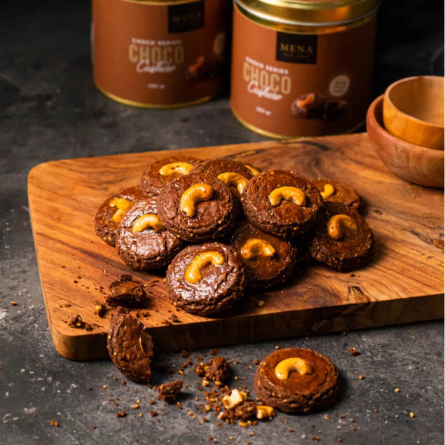 CHOCO CASHEW COOKIES