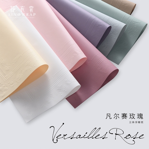 Jual [3 Lembar] Premium Smooth Flower Wrapping Paper Vintage Edge ...