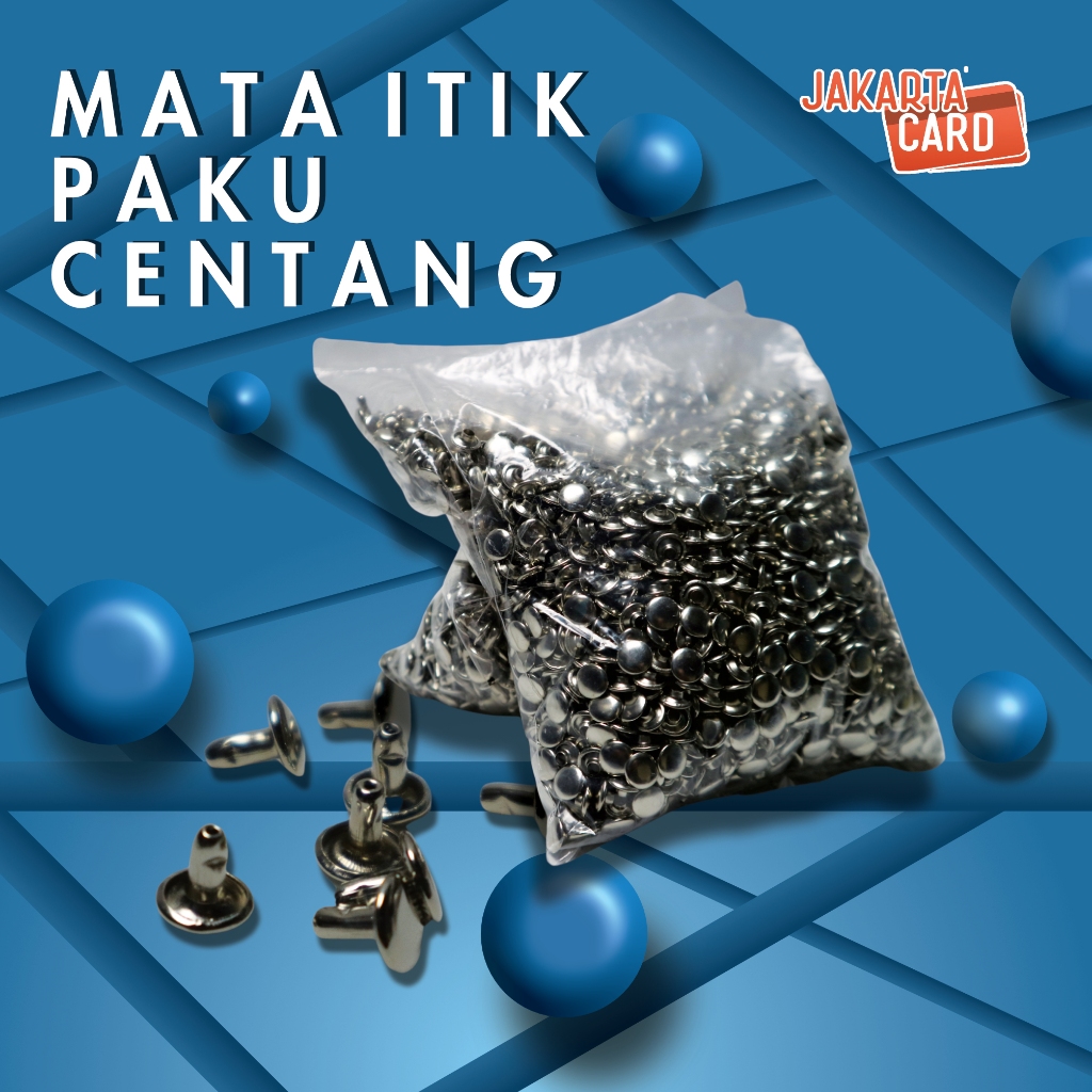 Jual paku rivet ripet centang keling bolak balik mata itik pita lanyard ...