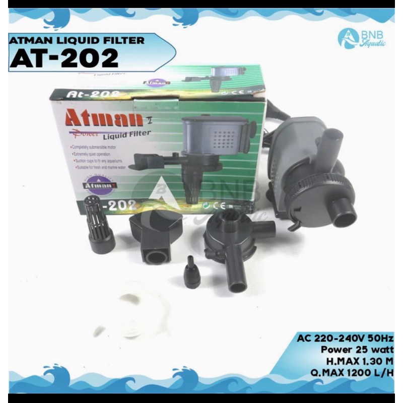 Jual Atman At Powerhead Liquid Filter Pompa Air Celup Shopee Indonesia