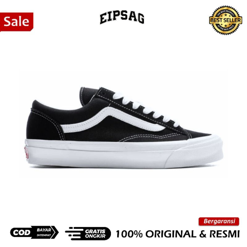 Jual Vault OG Style 36 LX Black True White RESMI ORIGINAL | Shopee ...
