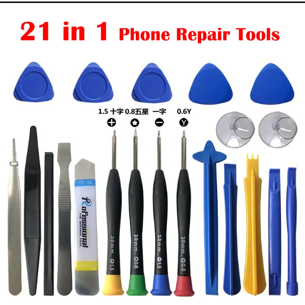 Jual Obeng Pinset Set Reparasi Service Pembuka Smartphone Hp Iphone X ...