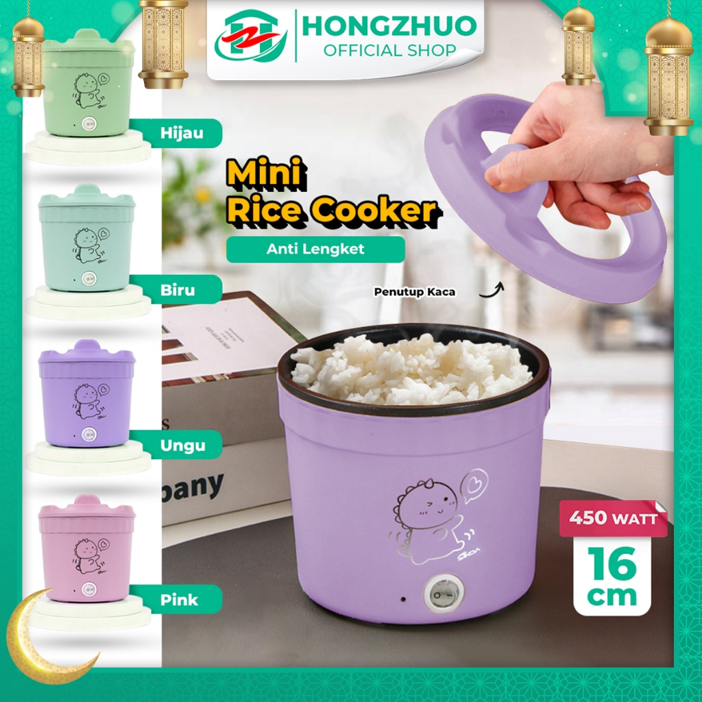 Jual Hongzhuo Mini Rice Cooker Panci Listrik Serbaguna 1L / Electric ...