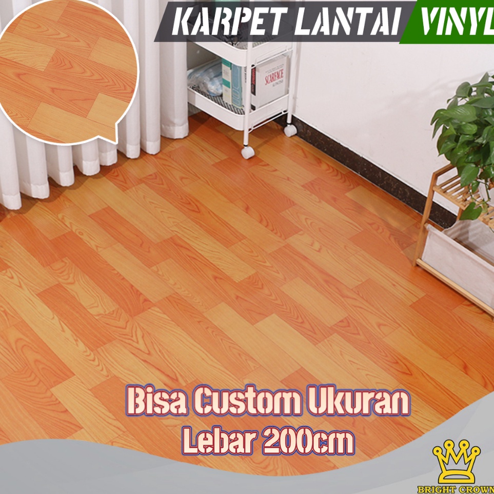 Jual Art C V Bright Crown Karpet Lantai Vinyl Import Korea Harga Per X Cm M Tebal Mmcustom