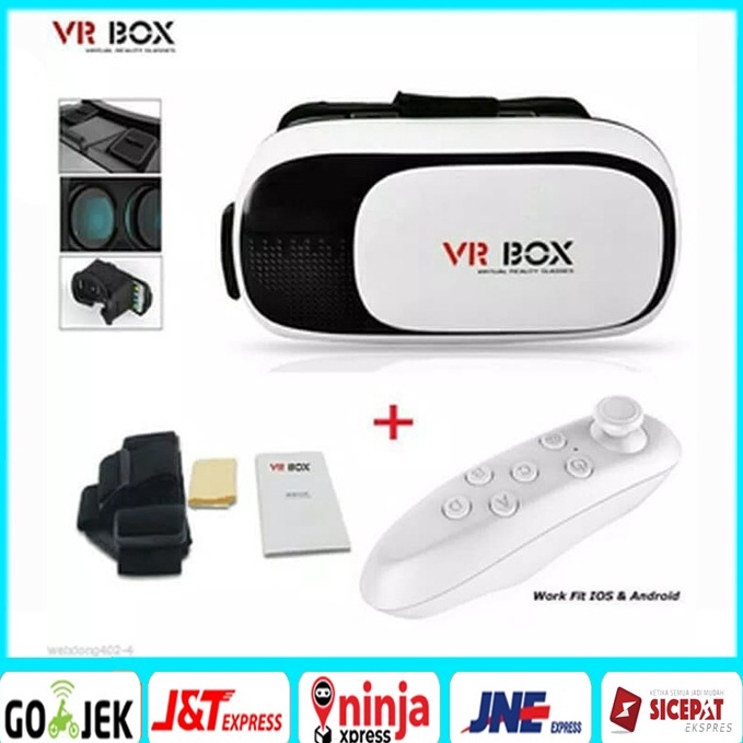 Jual ART D78V virtual reality box remote vr box original impor plastik ...