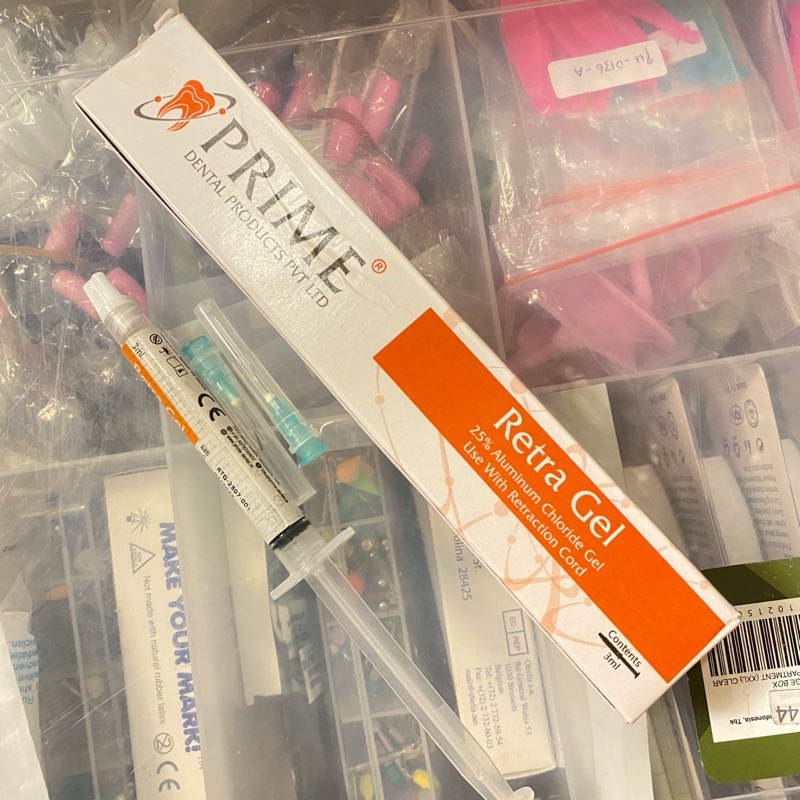 Jual Dental Retra Gel 3ml / 25 Aluminum chloride Gel Use with