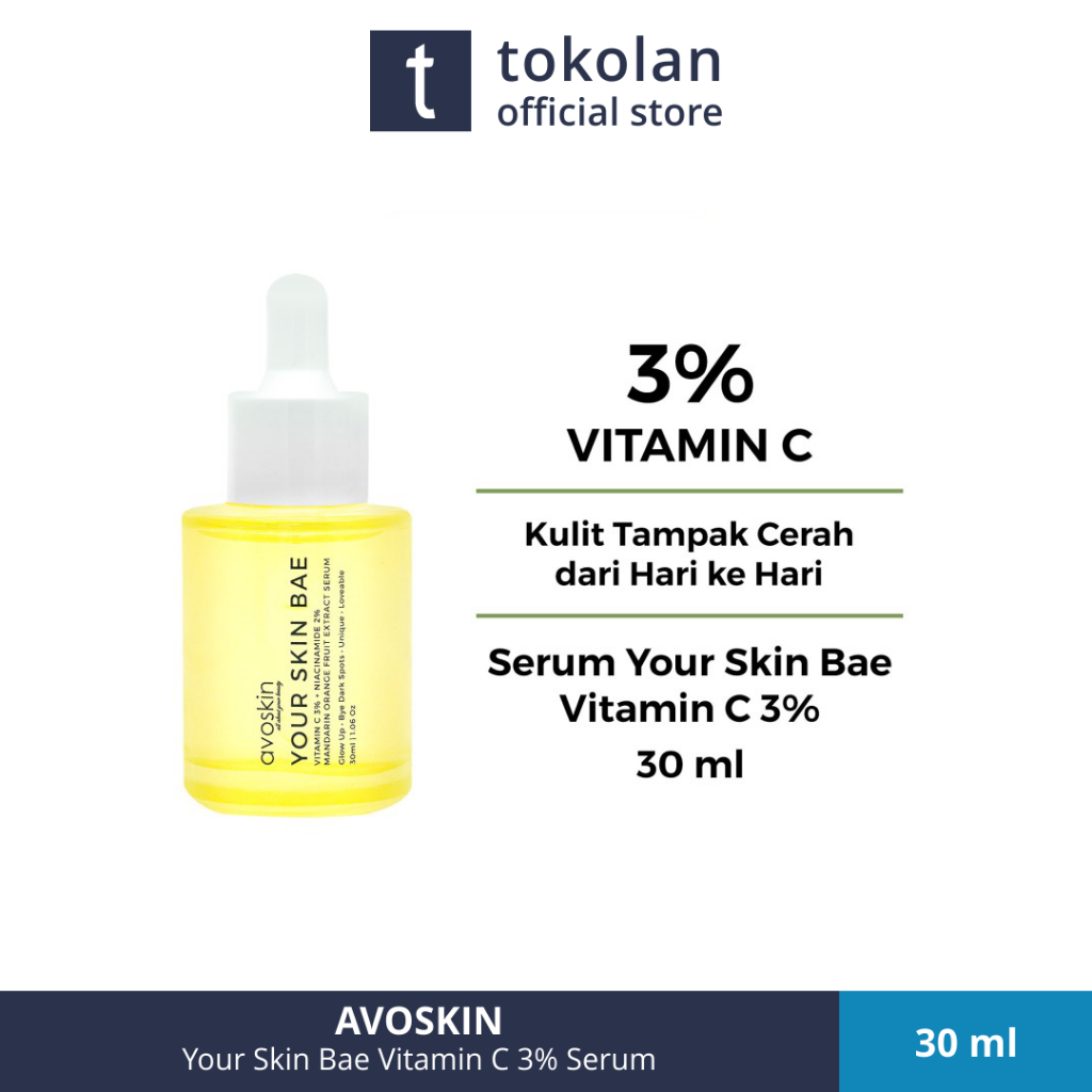 Jual AVOSKIN Your Skin Bae Vitamin C 3% + Niacinamide 2% + Mandarin ...
