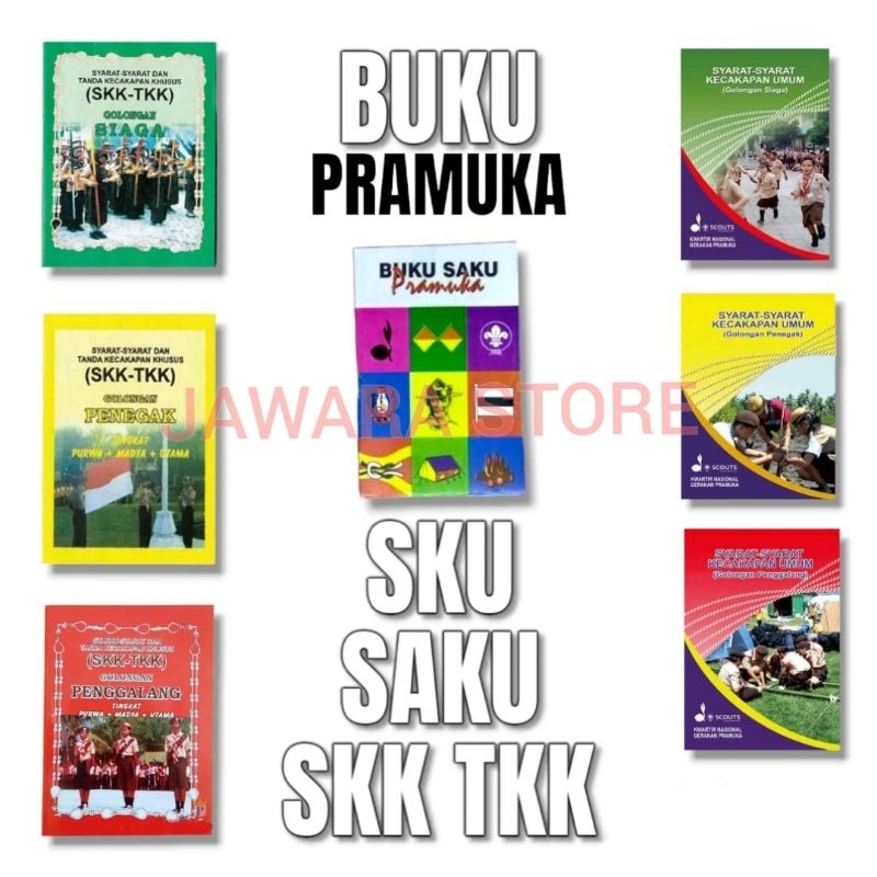 Jual Buku Pramuka Saku Skk Tkk Sku Siaga Penggalang Penegak Sd Smp Sma