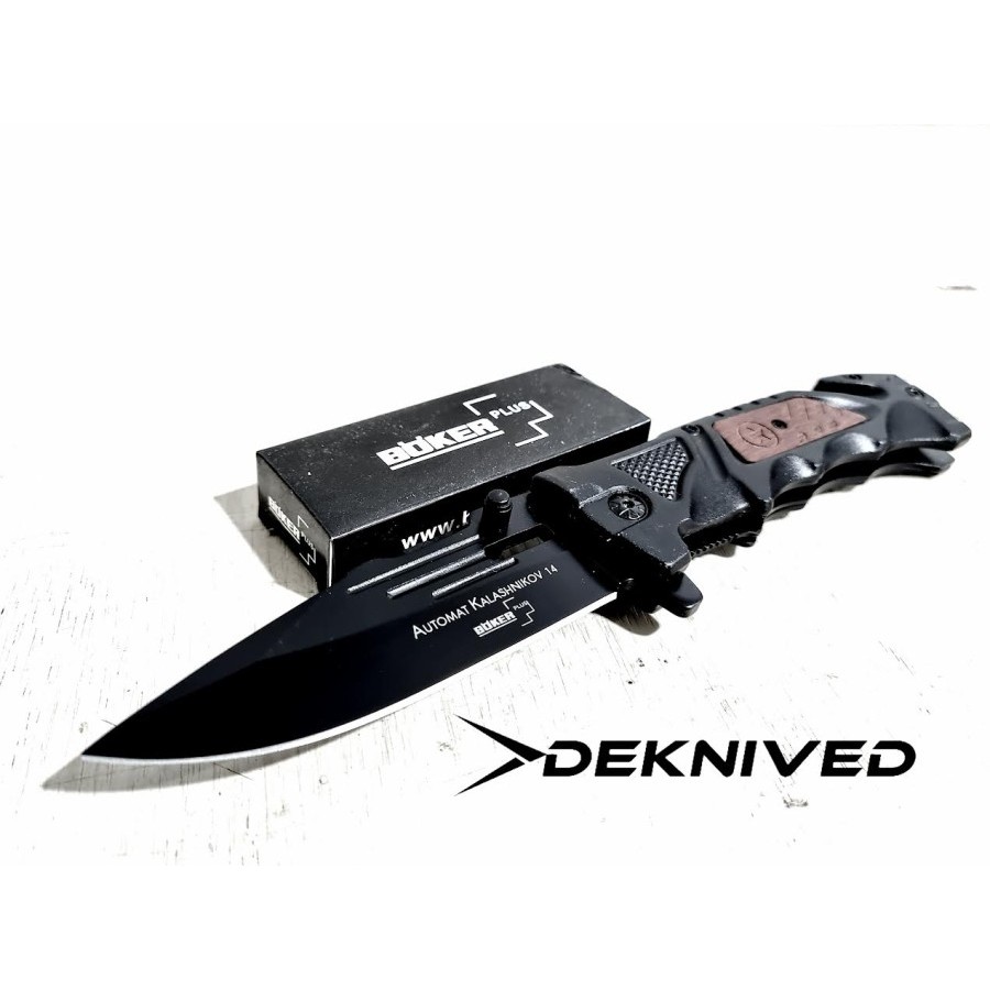 Jual Pisau Saku Lipat Survival Outdoor Automatic Boker Knife Made In U ...