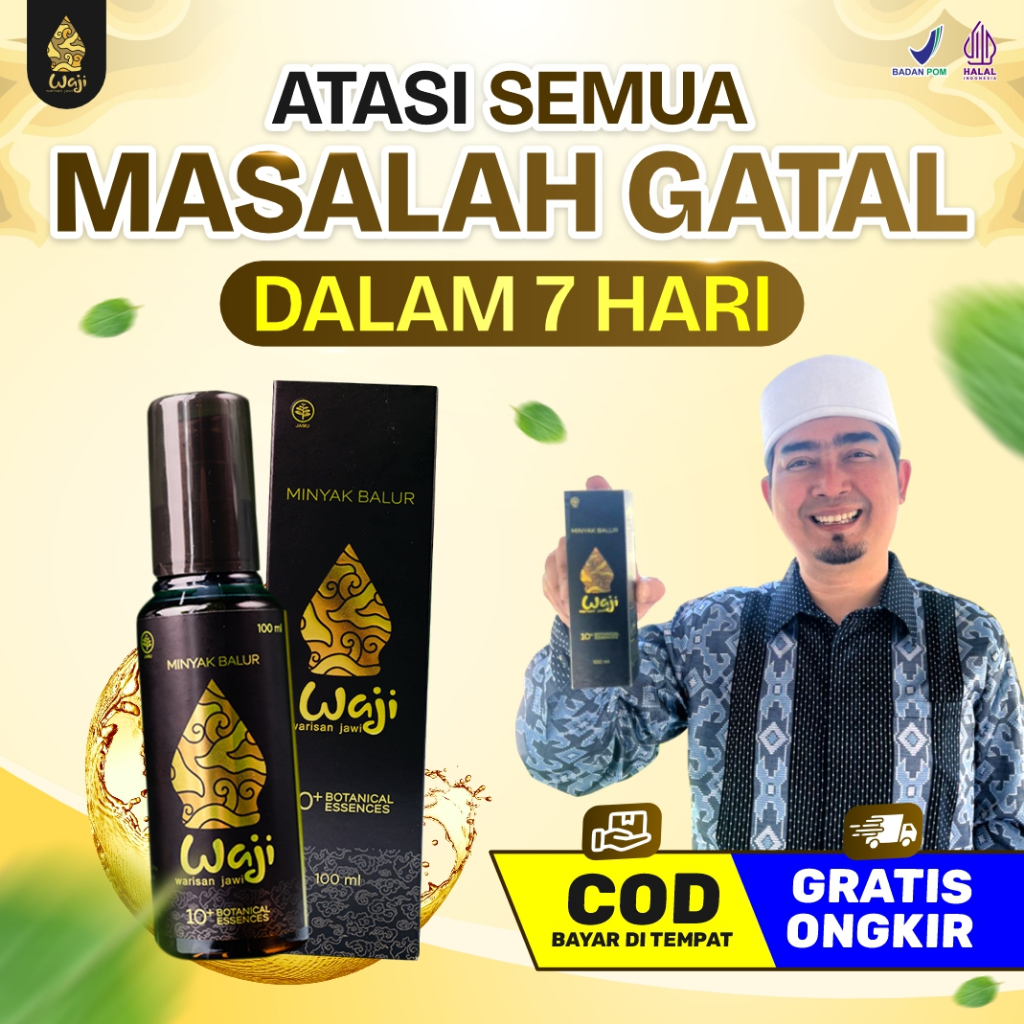 Jual WAJI - Minyak Balur Membantu Atasi Gatal Eksim Scabies Ruam Alergi ...