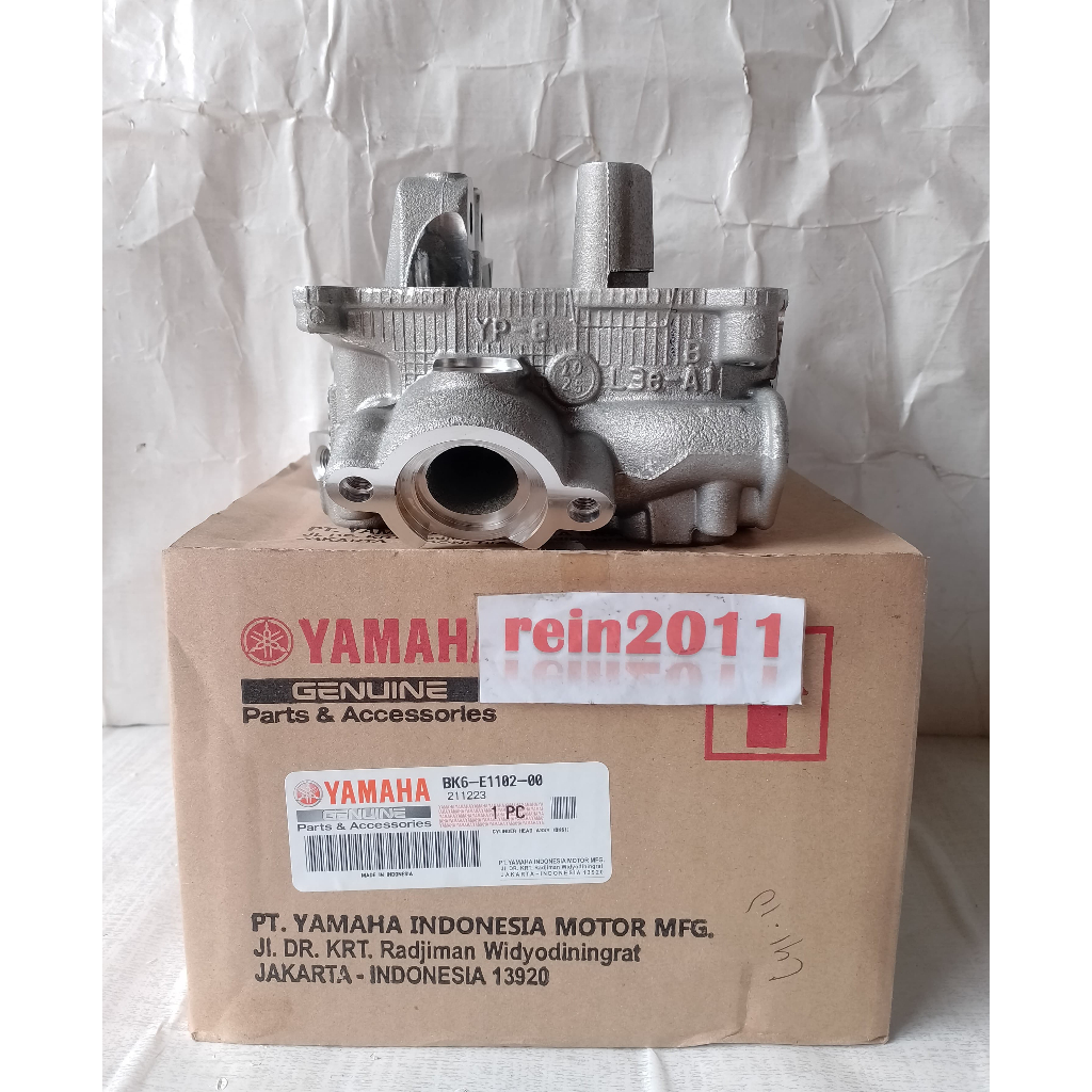 Jual BLOK HEAD CYLINDER HEAD R15 VVA V3 VIXION R XSR 155 ASLI ORI ...