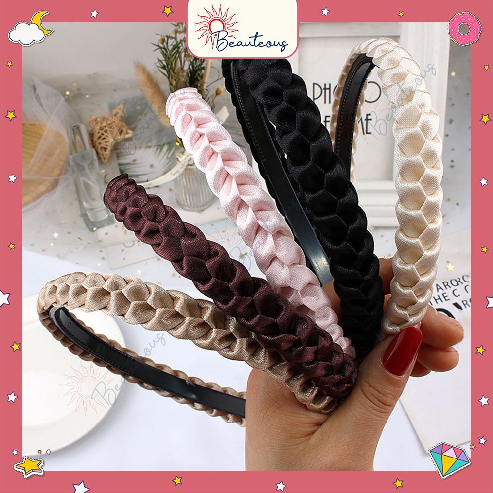 Jual Bando Rambut Wanita Motif Kepang Bando Fashion Daily Pesta Bando ...