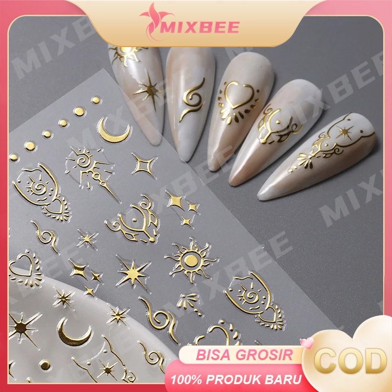 Jual 5D Nail Art Stickers / Stiker Timbul Lucu/Anak Sticker Serbaguna ...