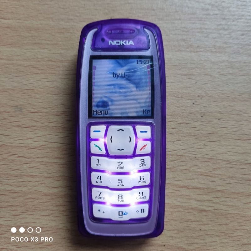 Nokia 3100 Coque Arrière bleu clair original
