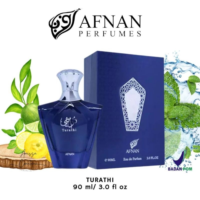 Jual Afnan Turathi for Men EDP 90ml BLUE | Shopee Indonesia