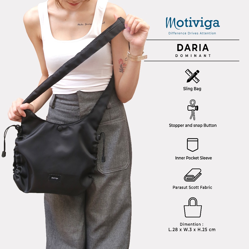Jual Motiviga Tas Selempang Sling Bag Wanita Daria Dominant | Shopee ...