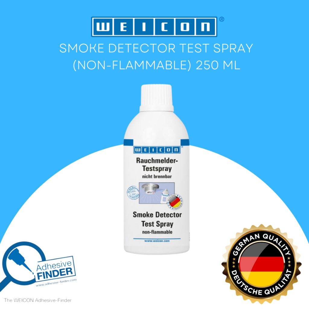 Jual WEICON Smoke Detector Test Spray (non-flammable) 250ml Pendeteksi ...