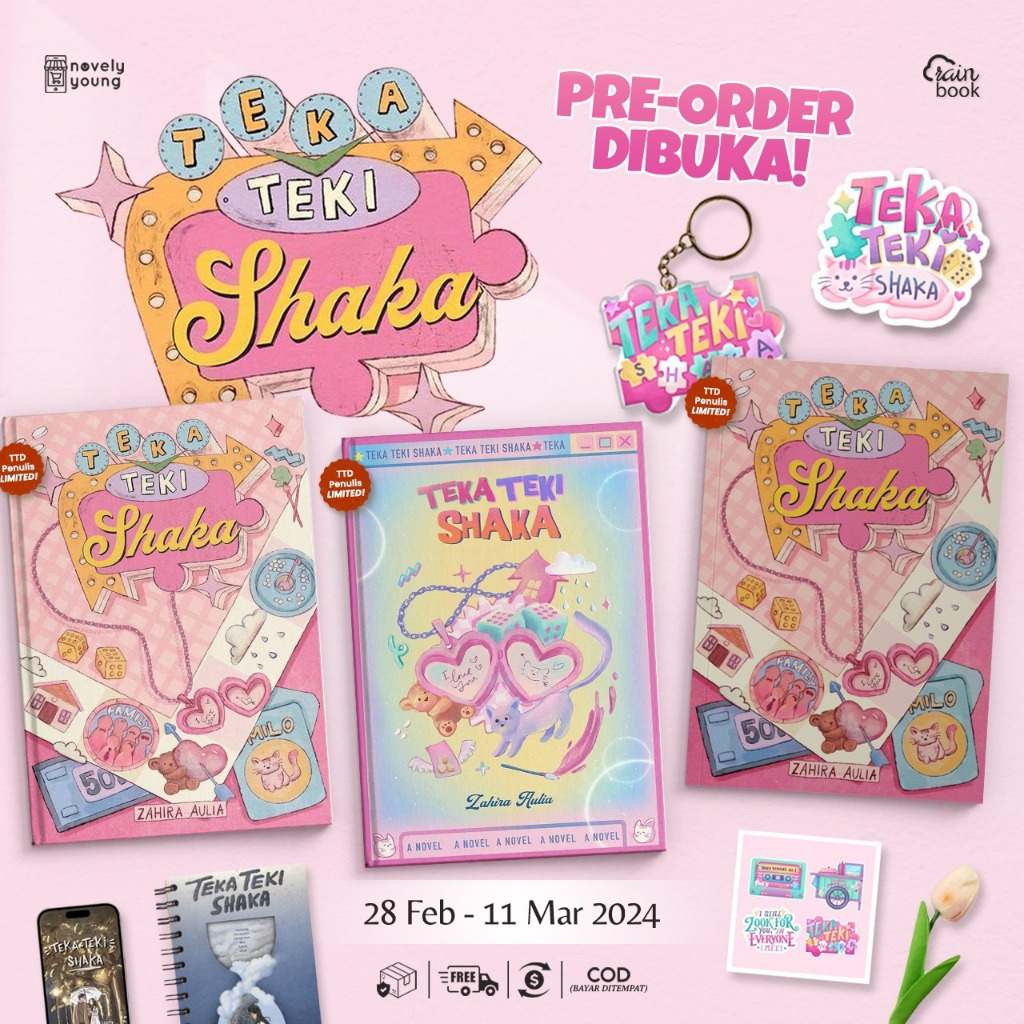 Jual Novel Teka Teki Shaka - Zahira Aulia - Rainbook Publishing ...