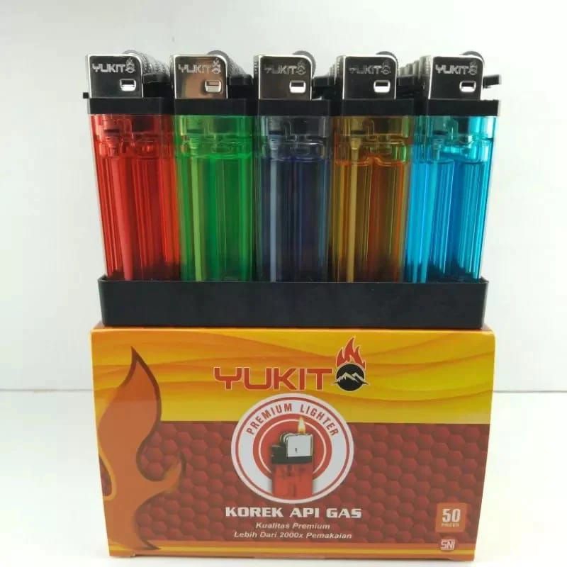 Jual KOREK API / PEMATIK API KOREK ROKOK KOREK YUKITO // 1 PAK ISI 50 ...