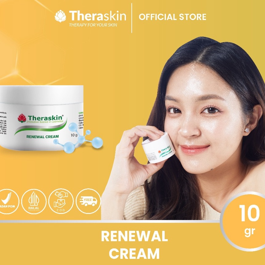 Jual Ekstra Theraskin Renewal Cream 1g Krim Malam dengan Retinol ...