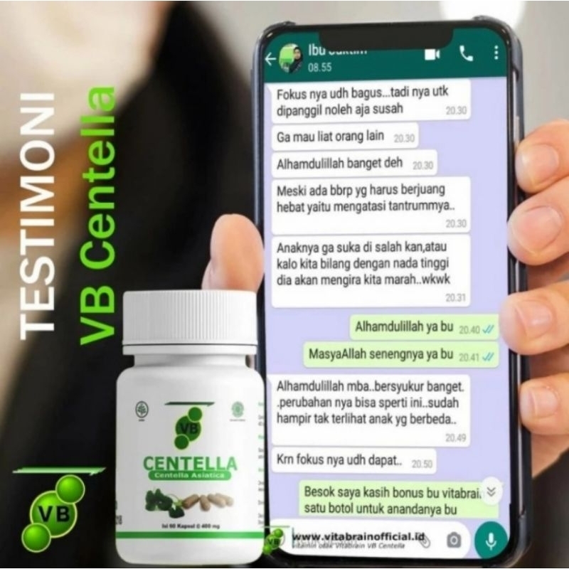 Jual VitaBrain VB Centella | Vitamin Otak Terbaik | Distributor ...
