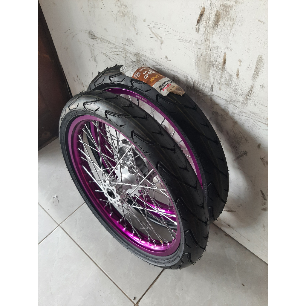 Jual Roda Surex CRF Ring 17 Velg Ukur 140/160 Wheelset CRF150L Ban ...