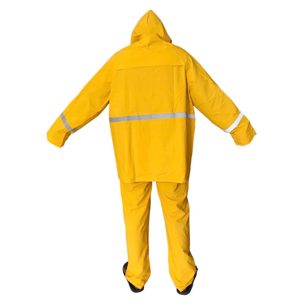 Jual Jas Hujan Berkualitas MIWA warna kuning Bahan Tebal | Shopee Indonesia