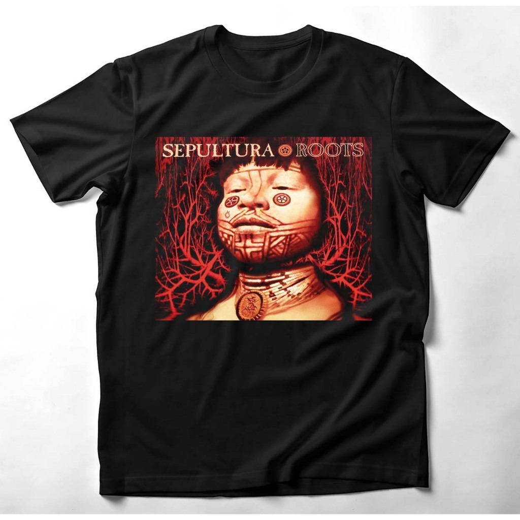 Jual (COD) Kaos T-Shirt Musik Merchandise band SEPULTURA Bahan 24s