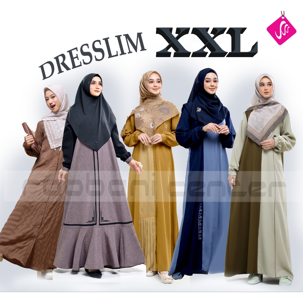 Jual rabbani dresslim size XXL gamis dres busana muslim terbaru ...