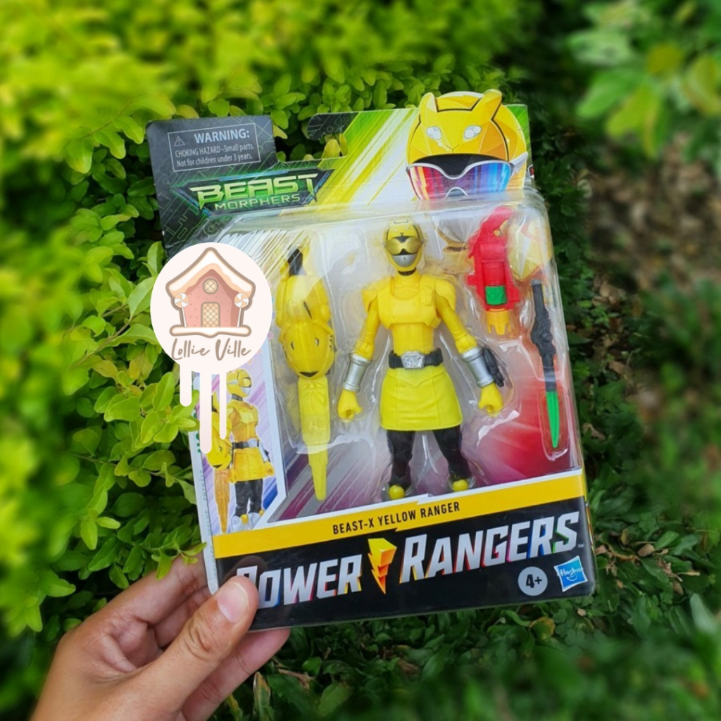 Jual Power Rangers Beast Morphers Beast X Yellow Ranger | Shopee Indonesia