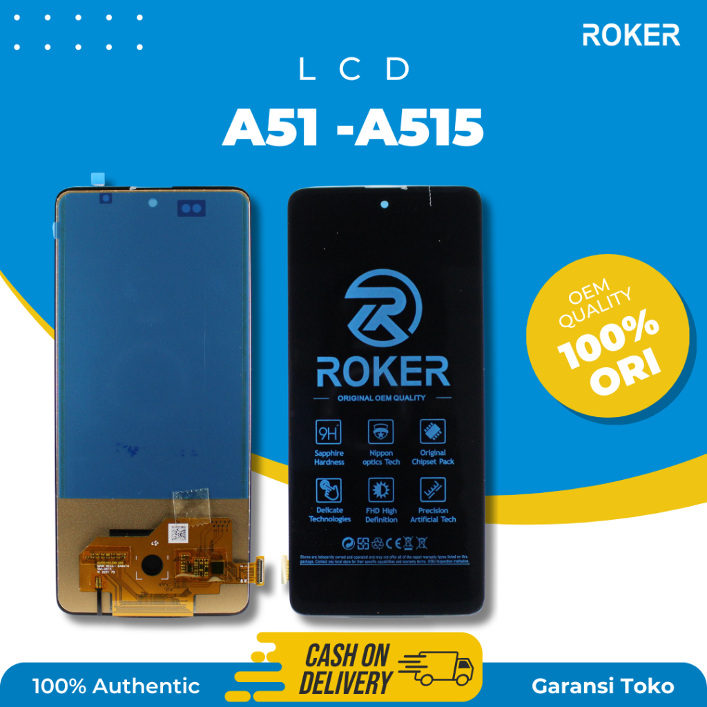 Jual ROKER LCD TOUCHSCREEN SAMSUNG A51 / A515 LCD FULLSET ORIGINAL BY ...