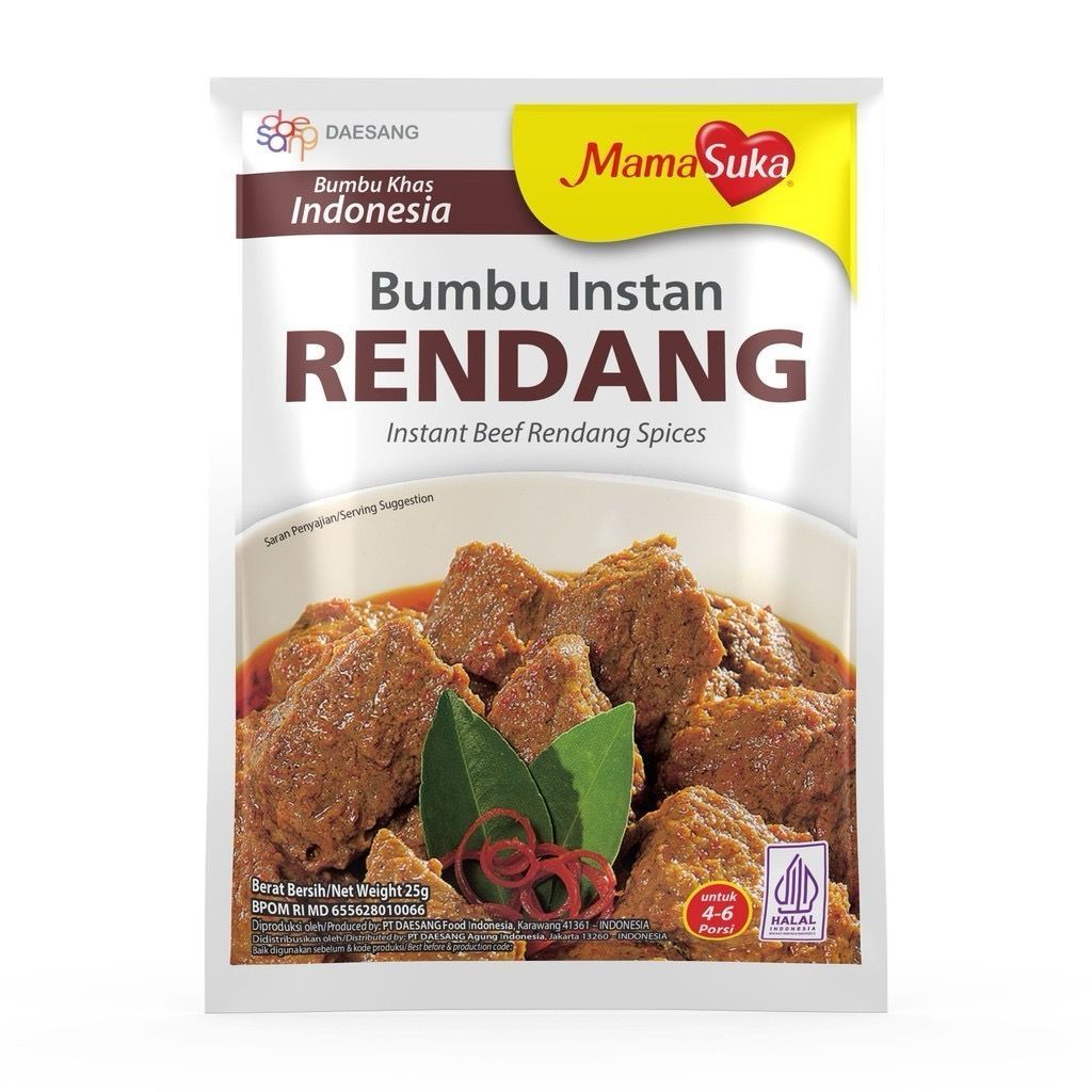Jual Bumbu Instant Mamasuka Rendang/Soto/Gulai/Nasi Uduk/Opor/Ayam ...